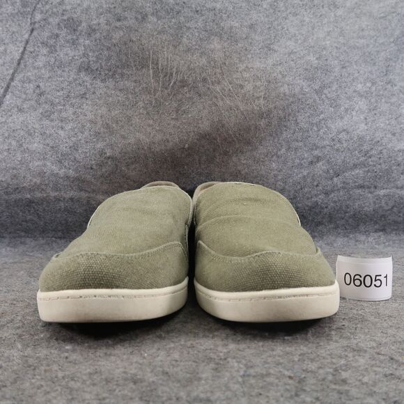 Crown Vintage Shoe Mens 12 Slip On Sneaker Casual Lifestyle Comfort Green Canvas main image 11